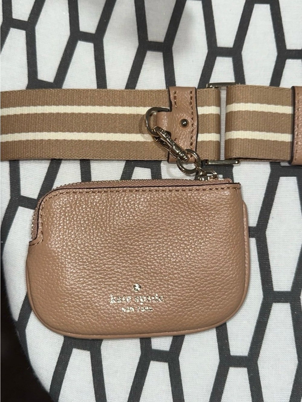 Kate Spade Leather Crossbody Bag with Coin
Pouch and 2 Straps - Picture 8 of 9